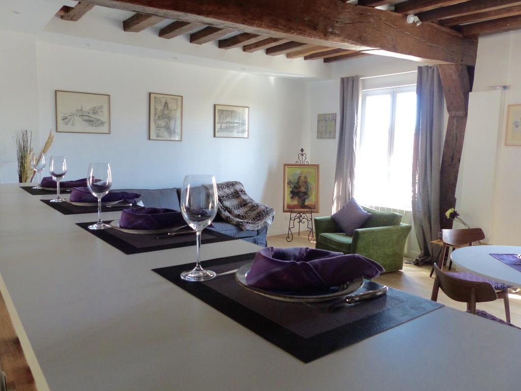 La Cachette de la Roche-Guyon Appartement Buitenkant foto