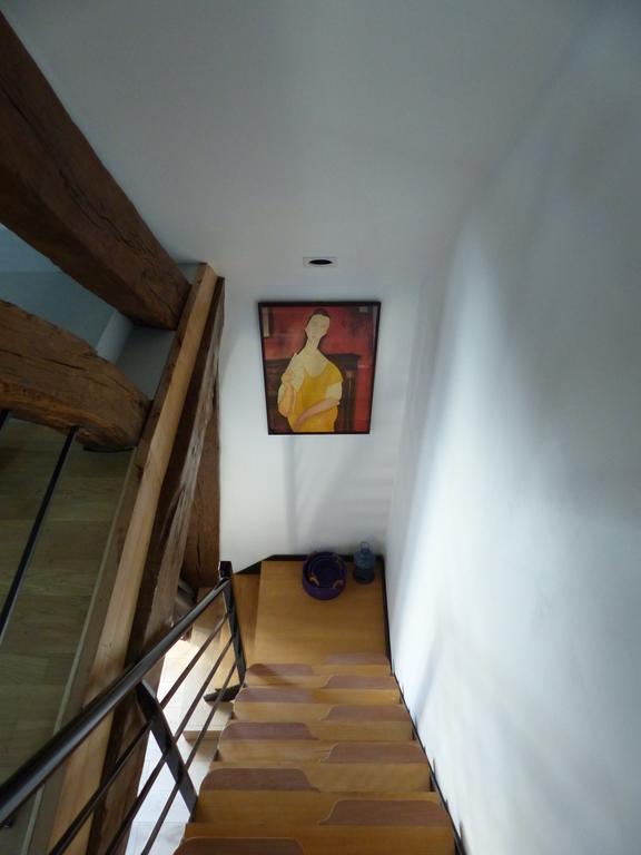 La Cachette de la Roche-Guyon Appartement Buitenkant foto