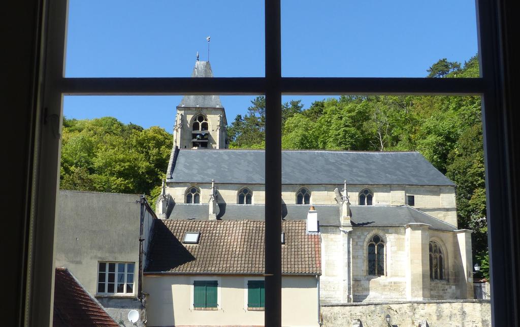 La Cachette de la Roche-Guyon Appartement Buitenkant foto
