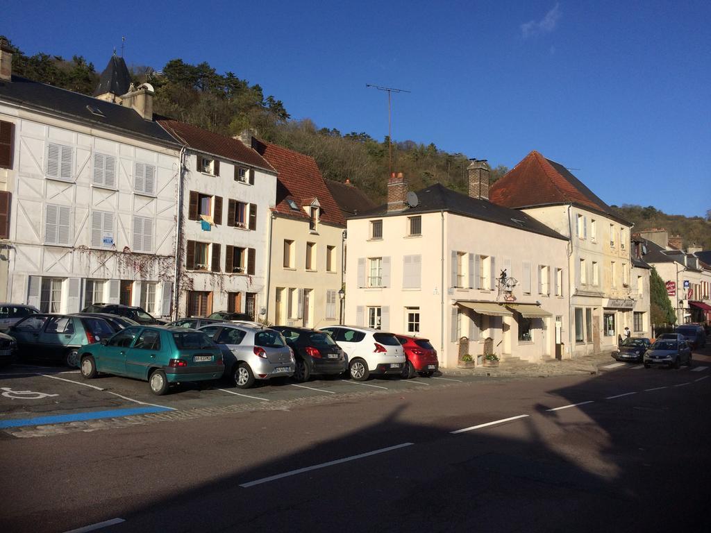 La Cachette de la Roche-Guyon Appartement Buitenkant foto